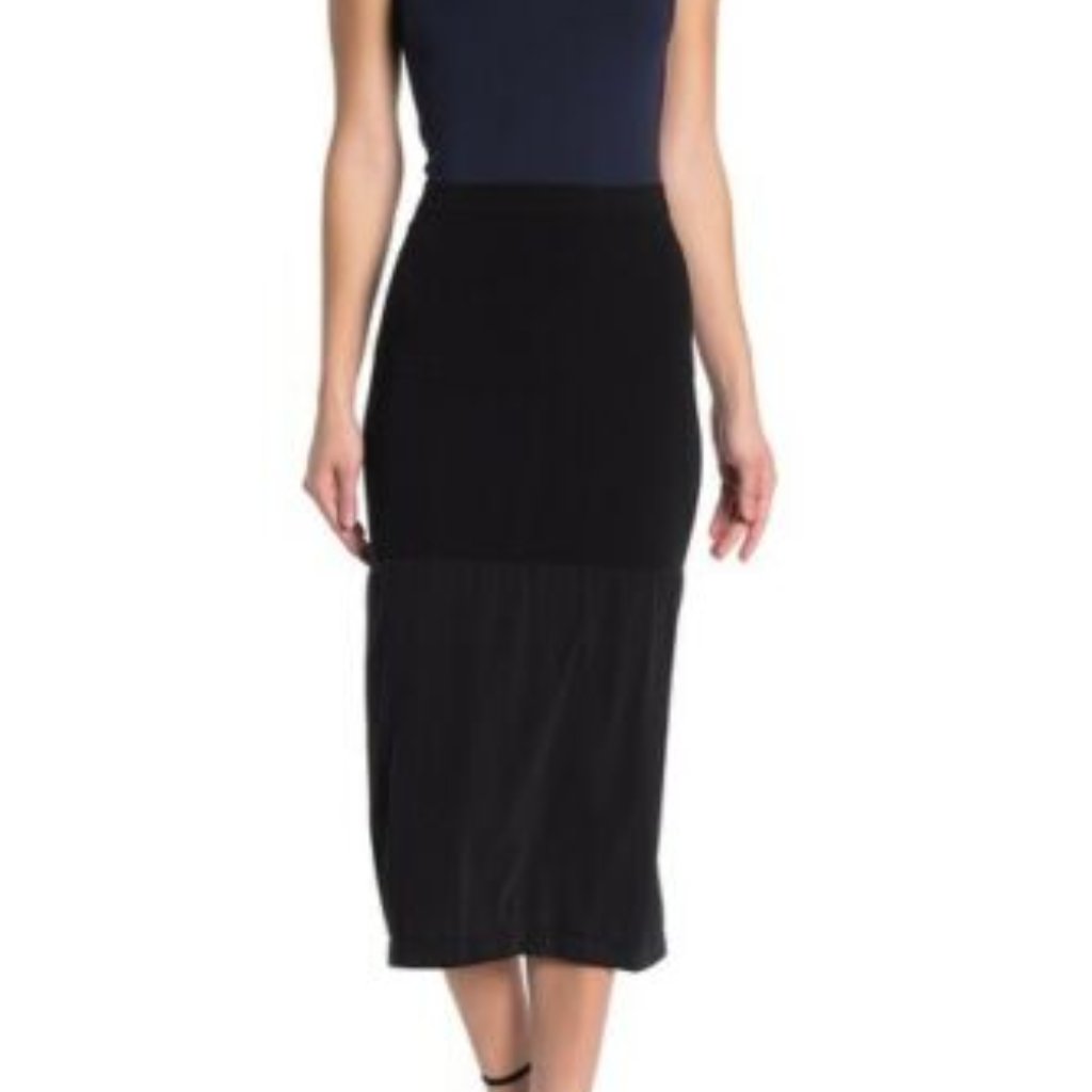 Wolford Fatal Lax Fit Skirt Black Sz S New W/ Tags